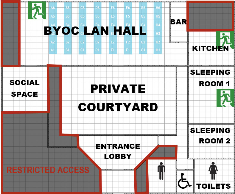 BYOC LAN HALL